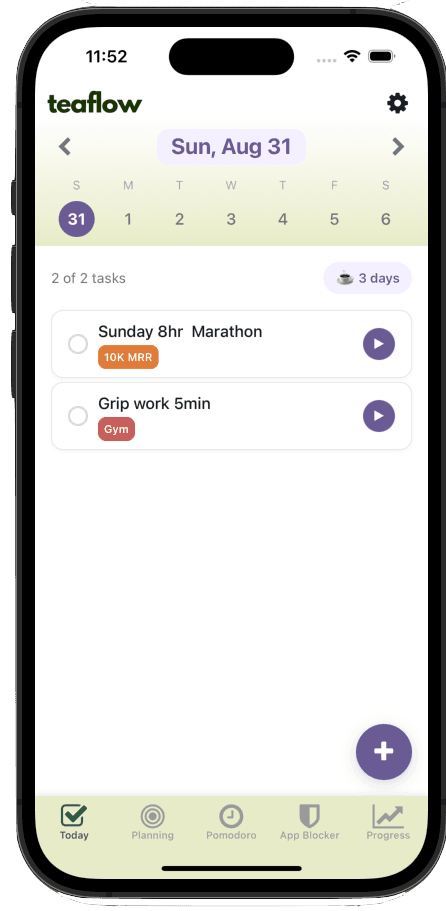 Work on what actually matters